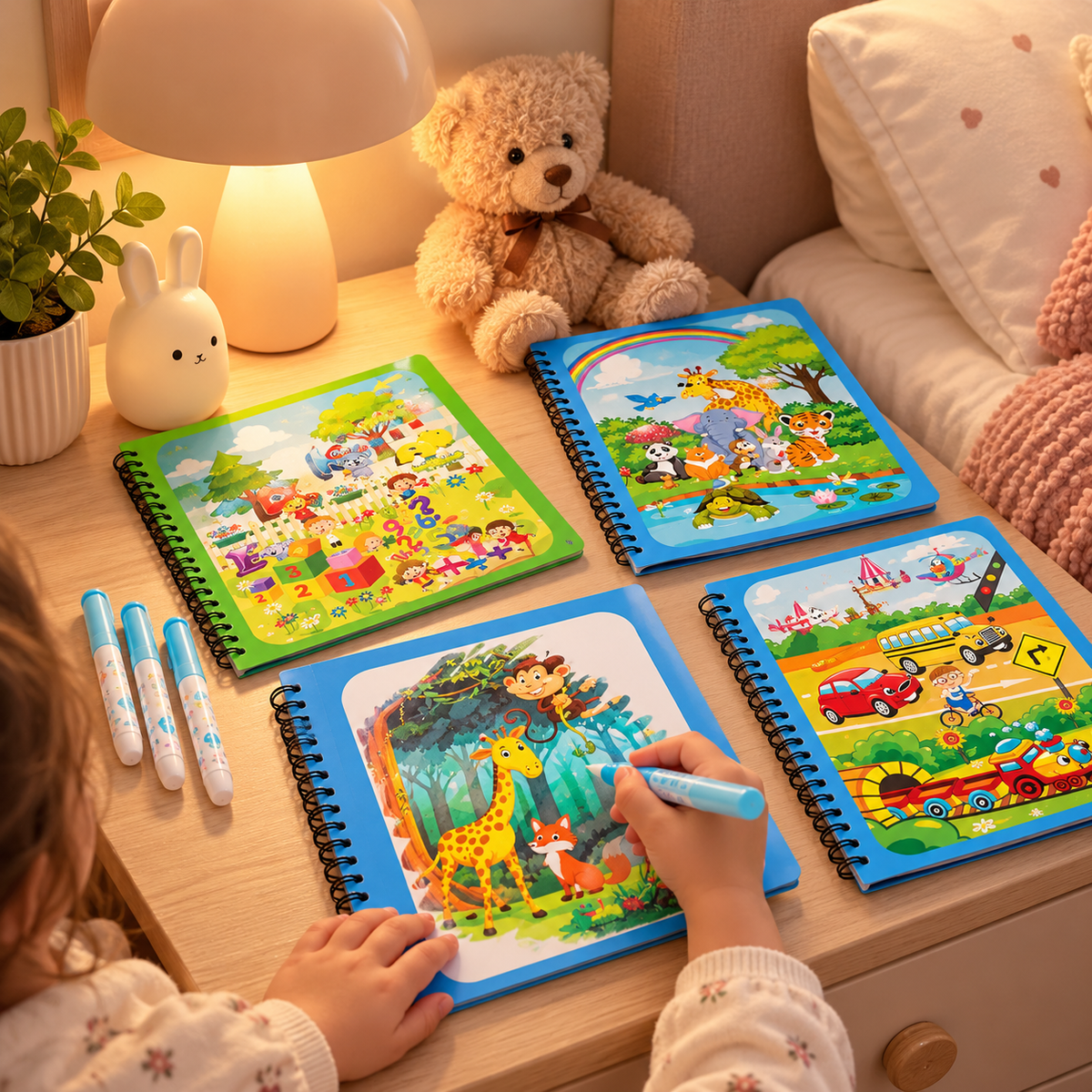 Wassermalbuch für Kinder