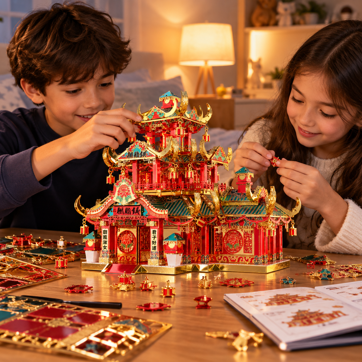 Piececool 3D Metallpuzzle Modell – Ansicht 2