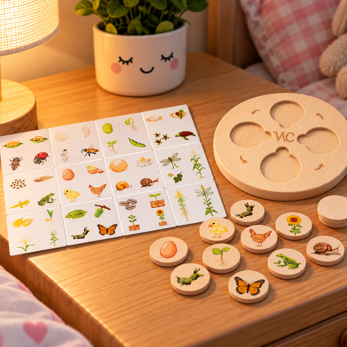 Montessori Lernspiel Lebenszyklus – Ansicht 3
