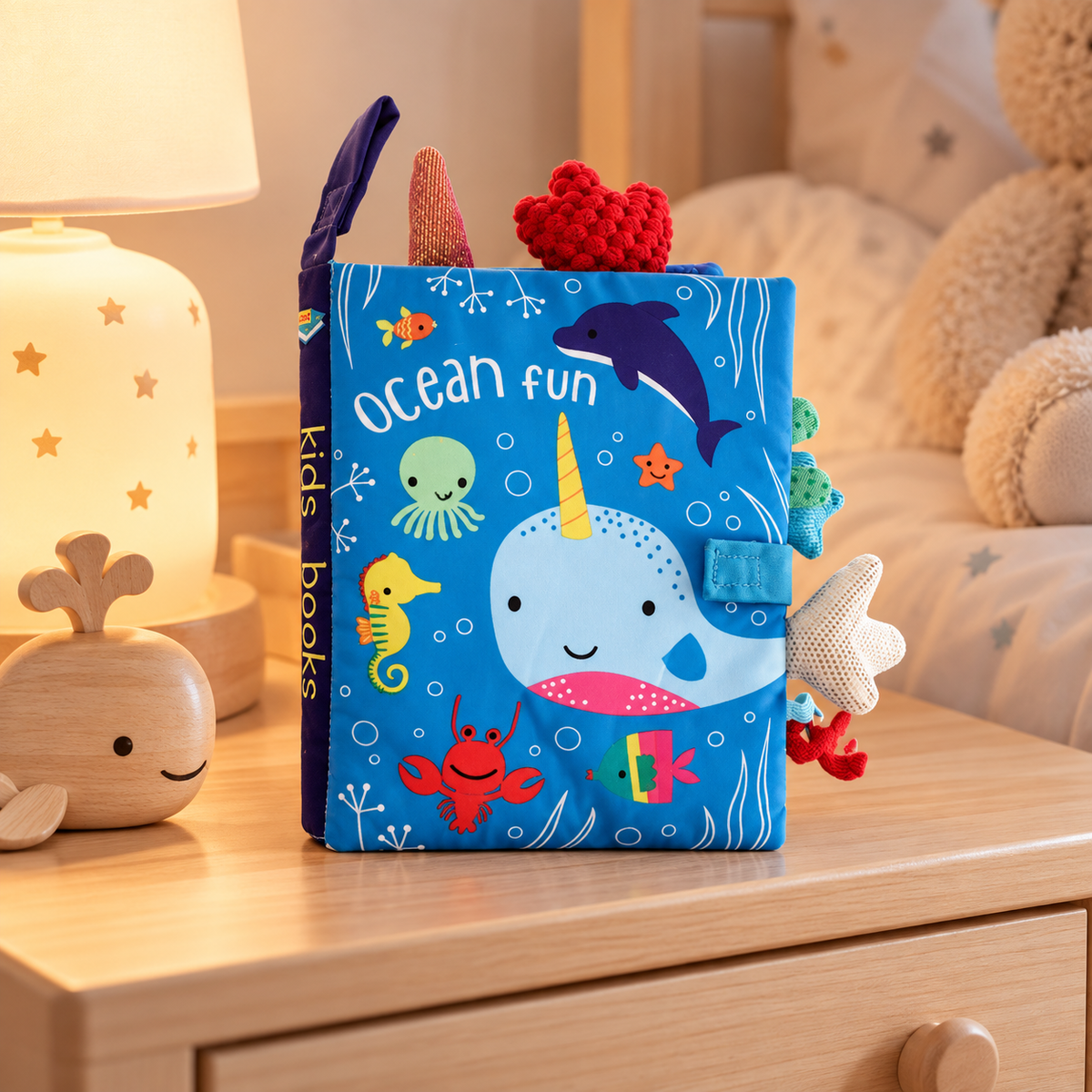 Baby Stoffbuch mit Knisterpapier – Ansicht 6
