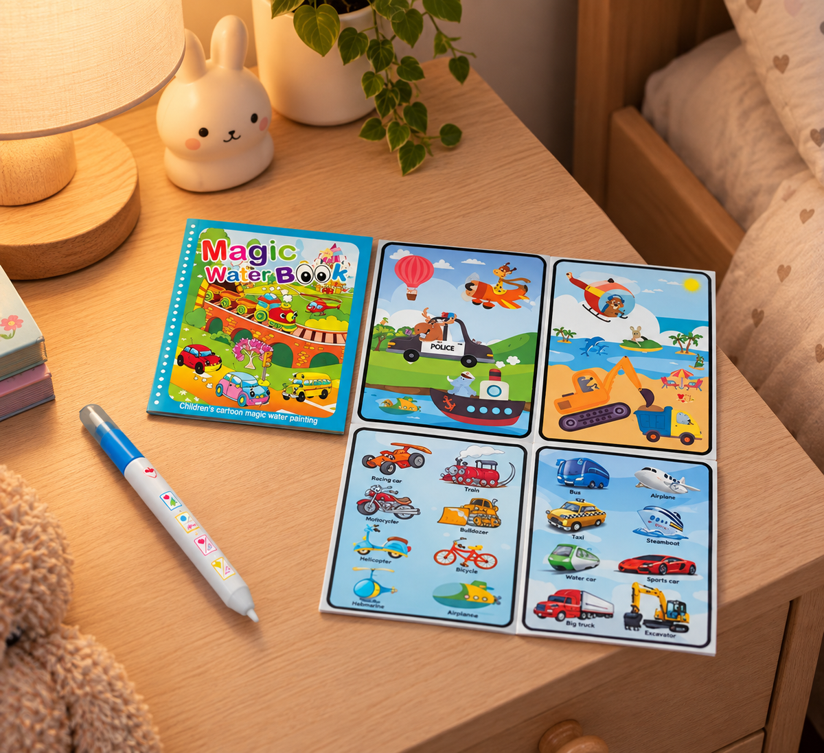 Wassermalbuch für Kinder