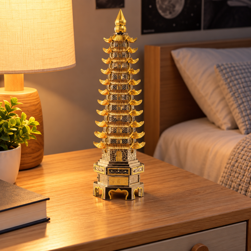 Piececool 3D Metallpuzzle – Tempel & Paläste Modellbausatz