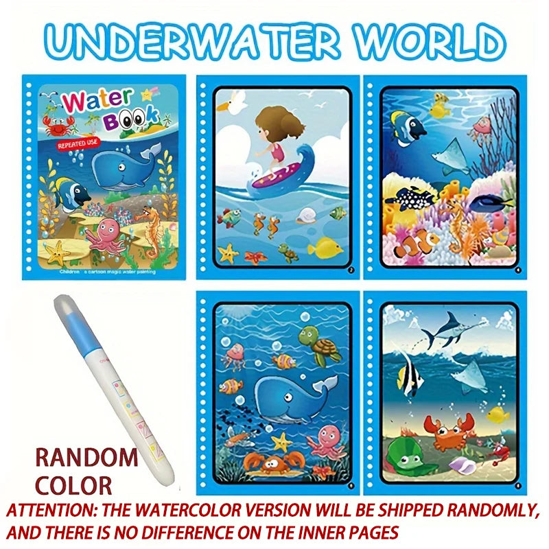Wassermalbuch für Kinder